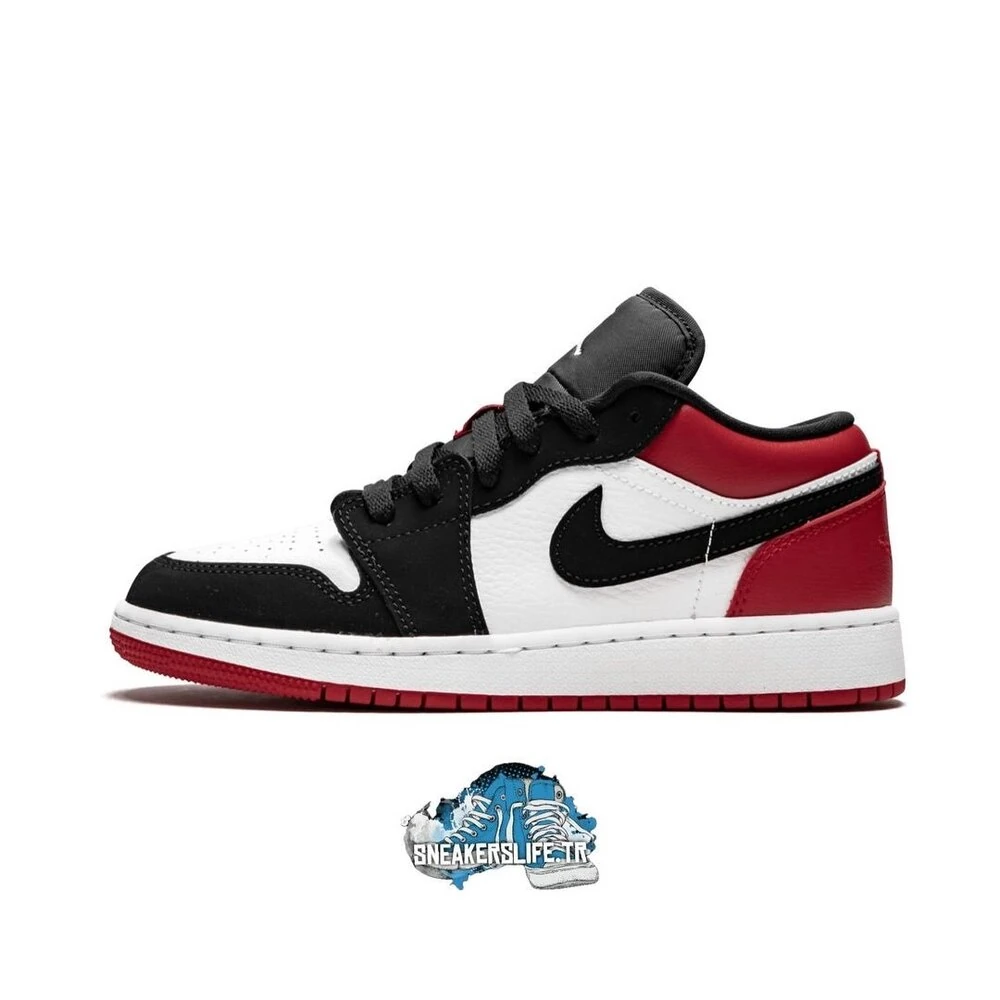 Jordan 1 Low Black Toe Rattan main image 1