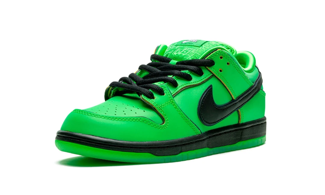 Powerpuff Girls x Nike SB Dunk Low Green