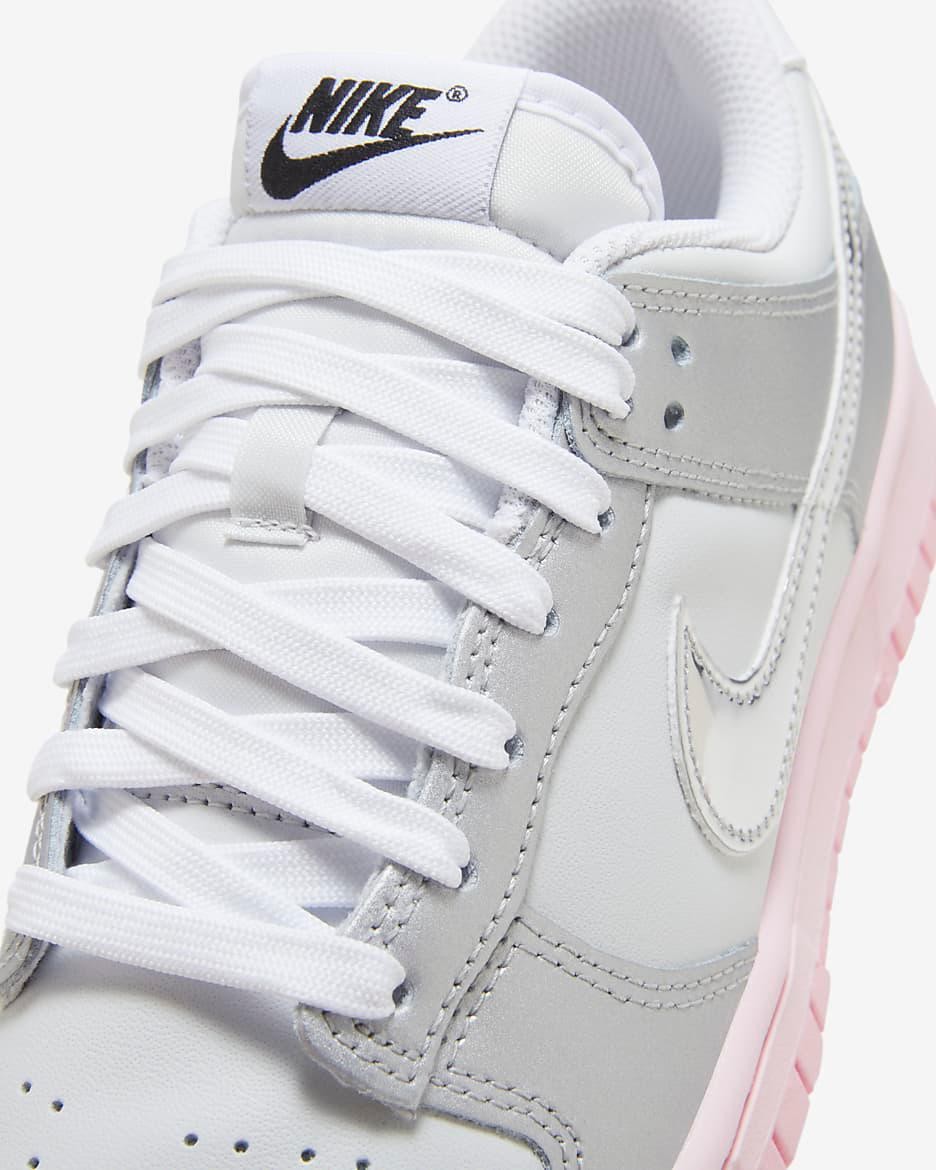 Nike Dunk Low LX Metallic Silver Pink Foam