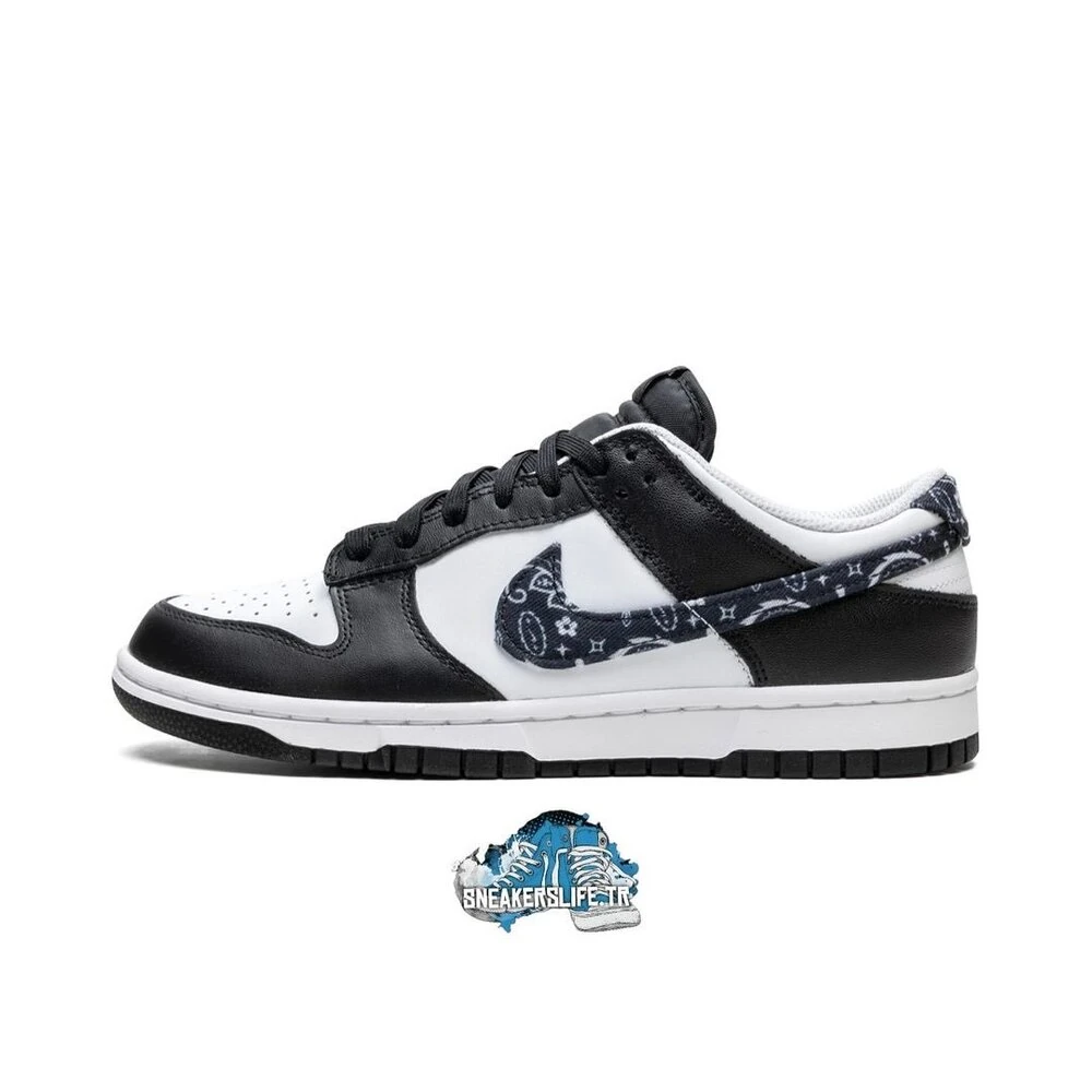 NİKE DUNK  LOW  PAİSLEY BLACK