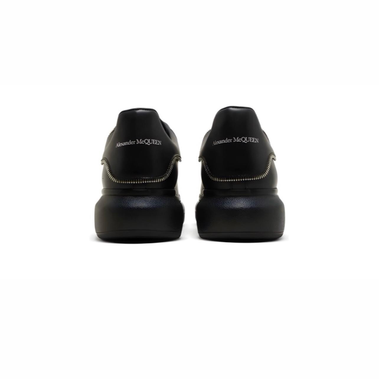 Alexander Mcqueen Black Zip Detail