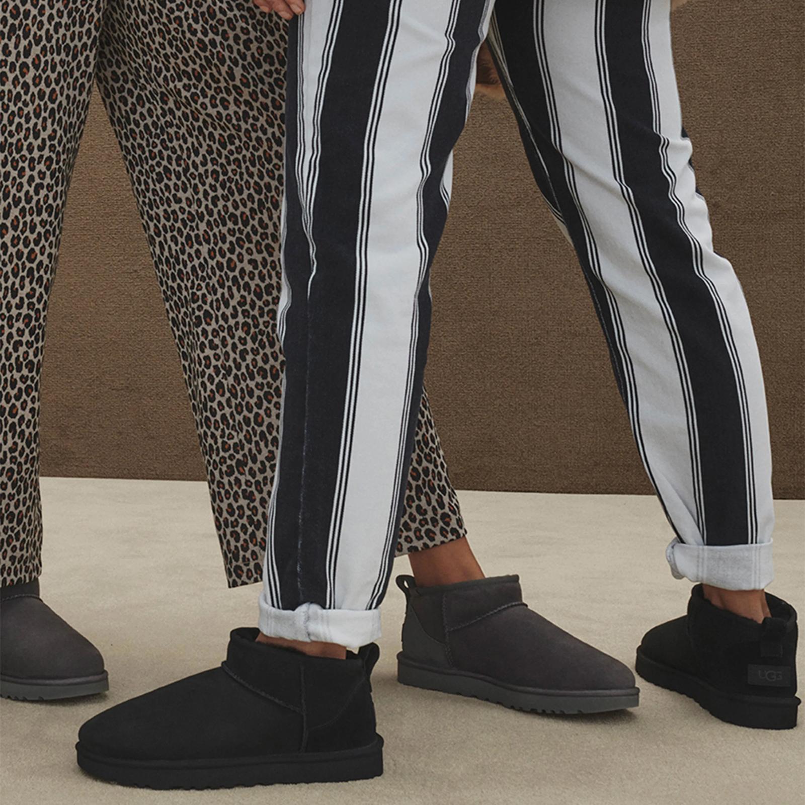 UGG Australia Classic Ultra Mini Kadın Siyah Bot