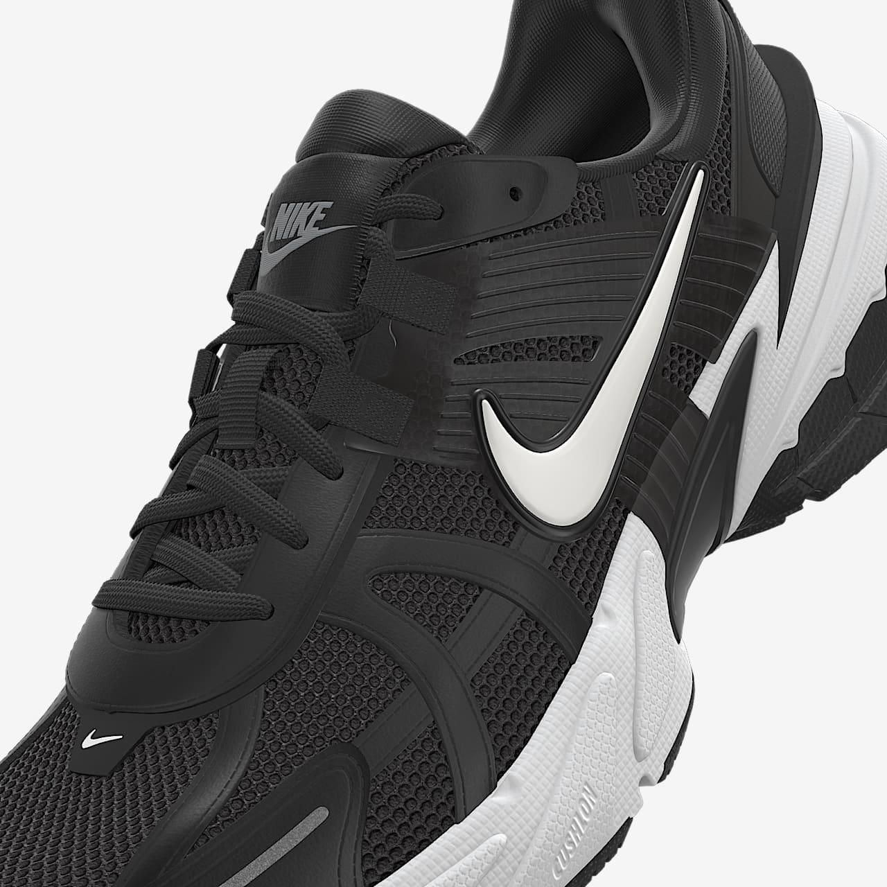 Nike V2K Run By You Black White