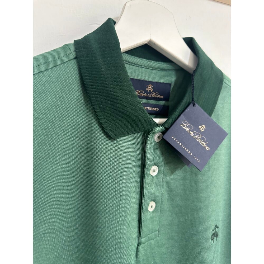 Brooks Brothers yesil erkek polo Tshirt