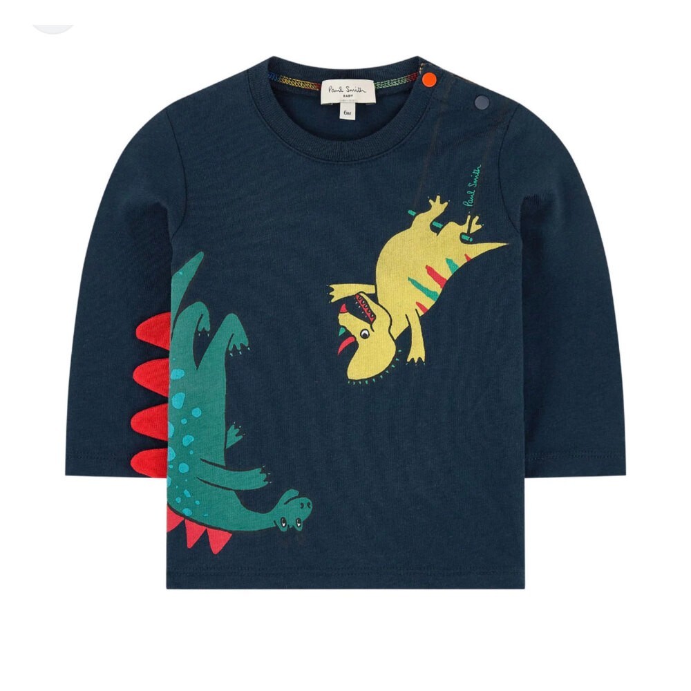 Paul Smith Dino uzun kol bebek tshirt