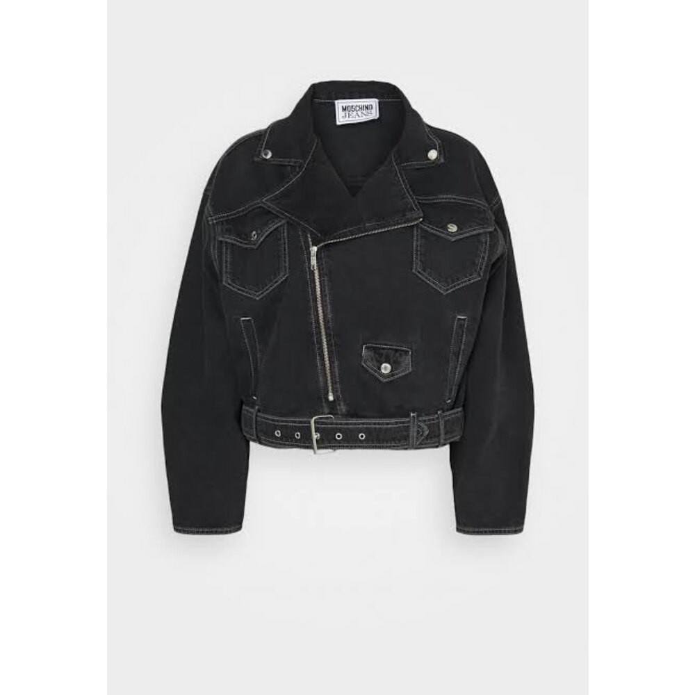 Moschino biker Kadin kot ceket