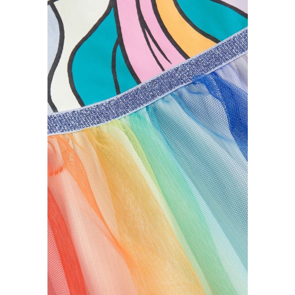 H M unicorn rainbow çocuk tutu kız çocuk elbise