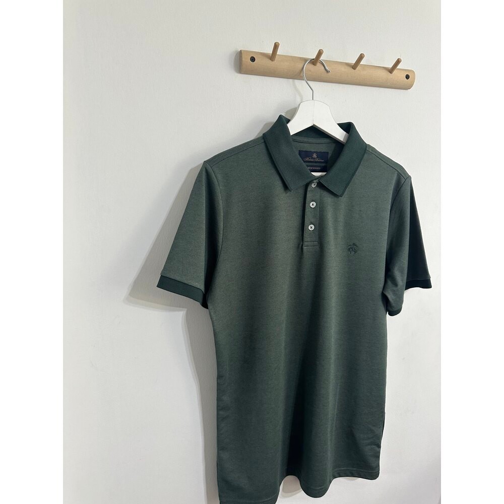 Brook Brothers yesil erkek polo Tshirt