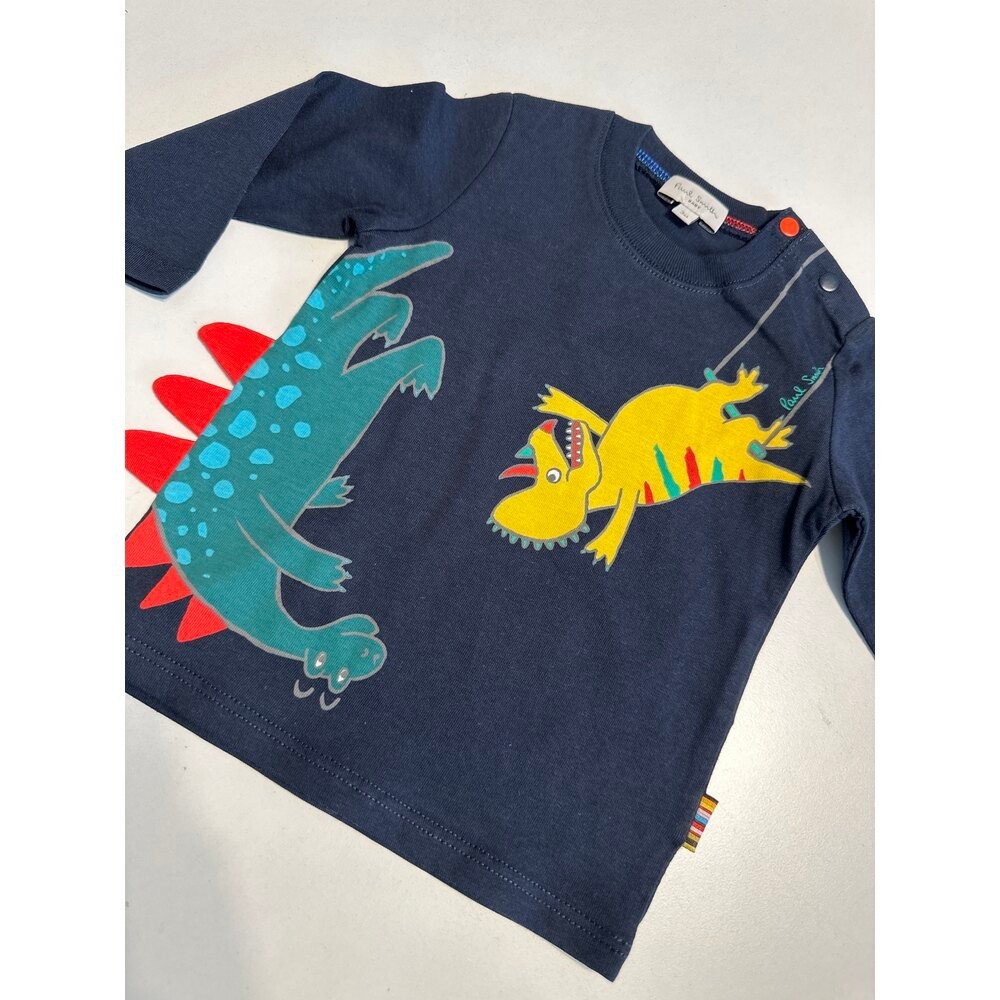 Paul Smith Dino uzun kol bebek tshirt