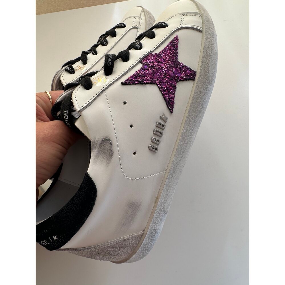 GG purple star Kadin sneaker ayakkabı