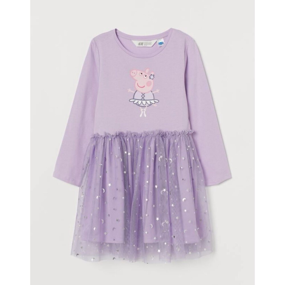 Hm peppa pig tutu kız bebek elbise