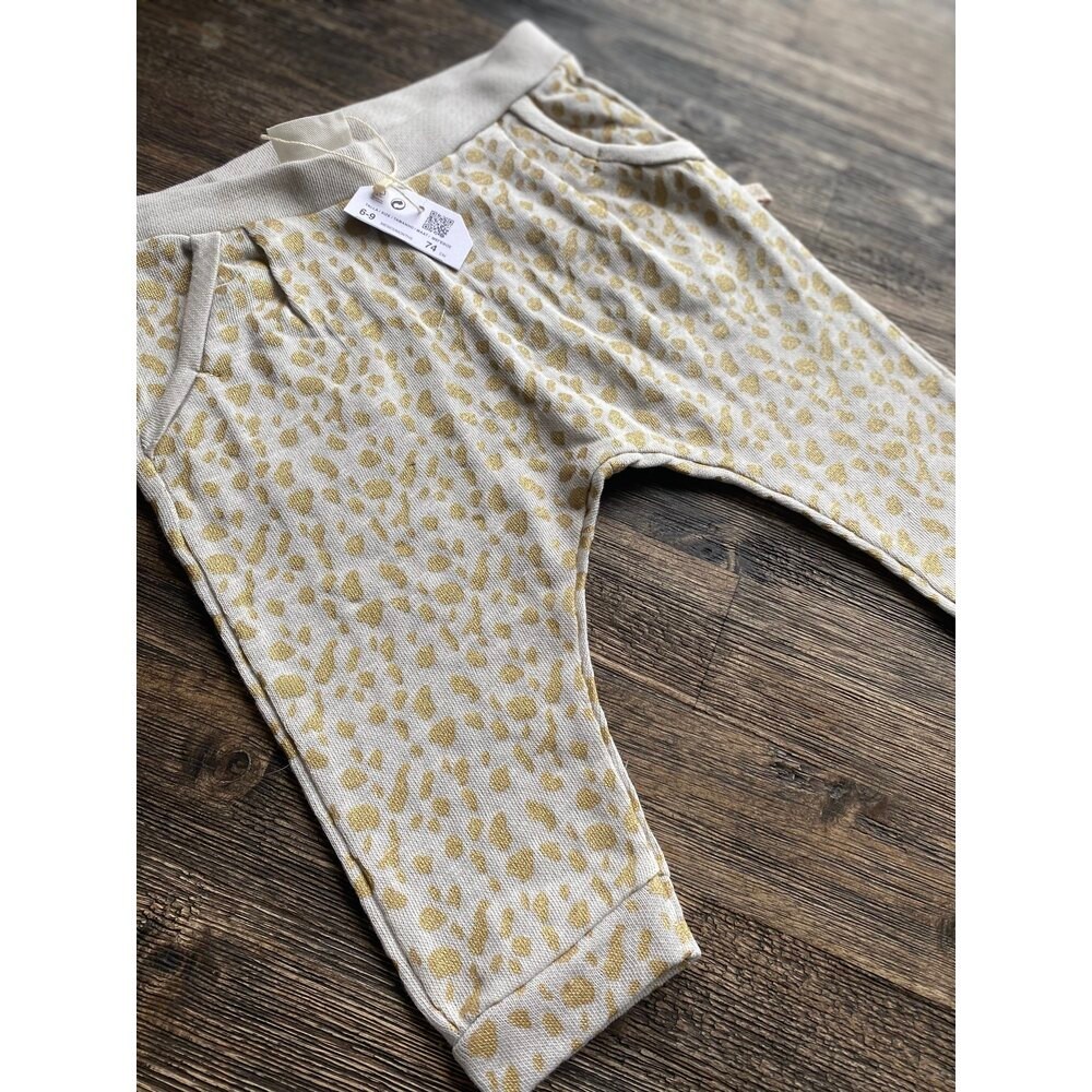 Gold Leopard bebek Eşofman pantolon