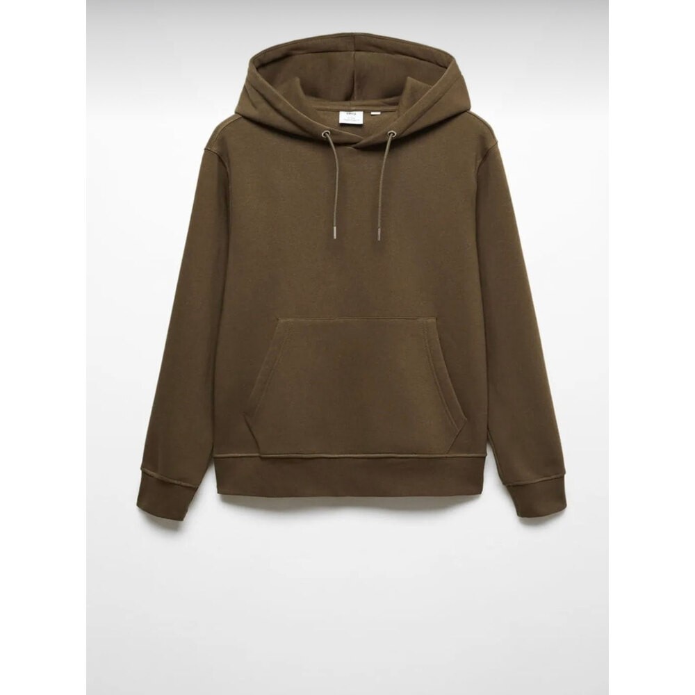 Mango erkek sweatshirt haki