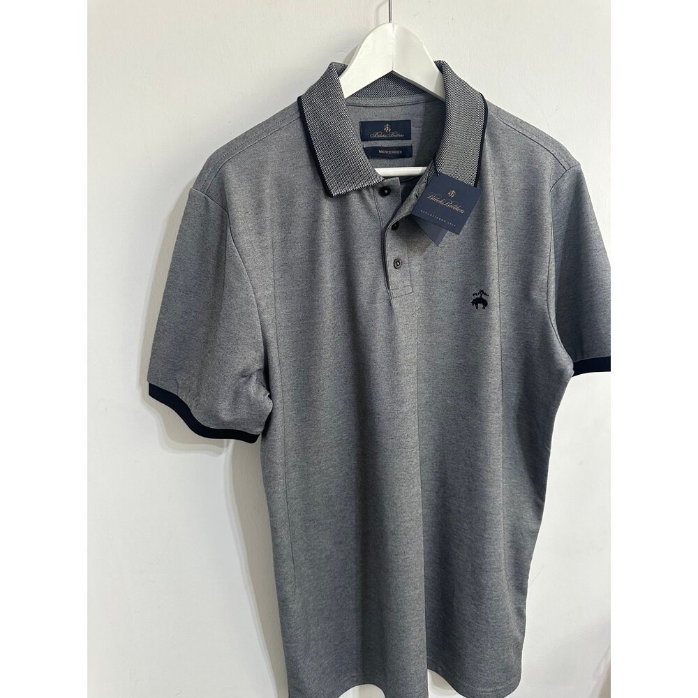 Brook Brothers gri erkek Polo Tshirt