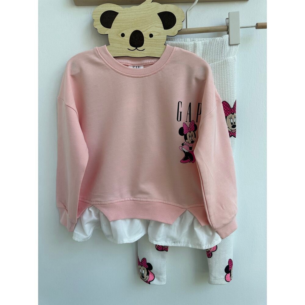 Gap Disney minnie kız çocuk tayt takım