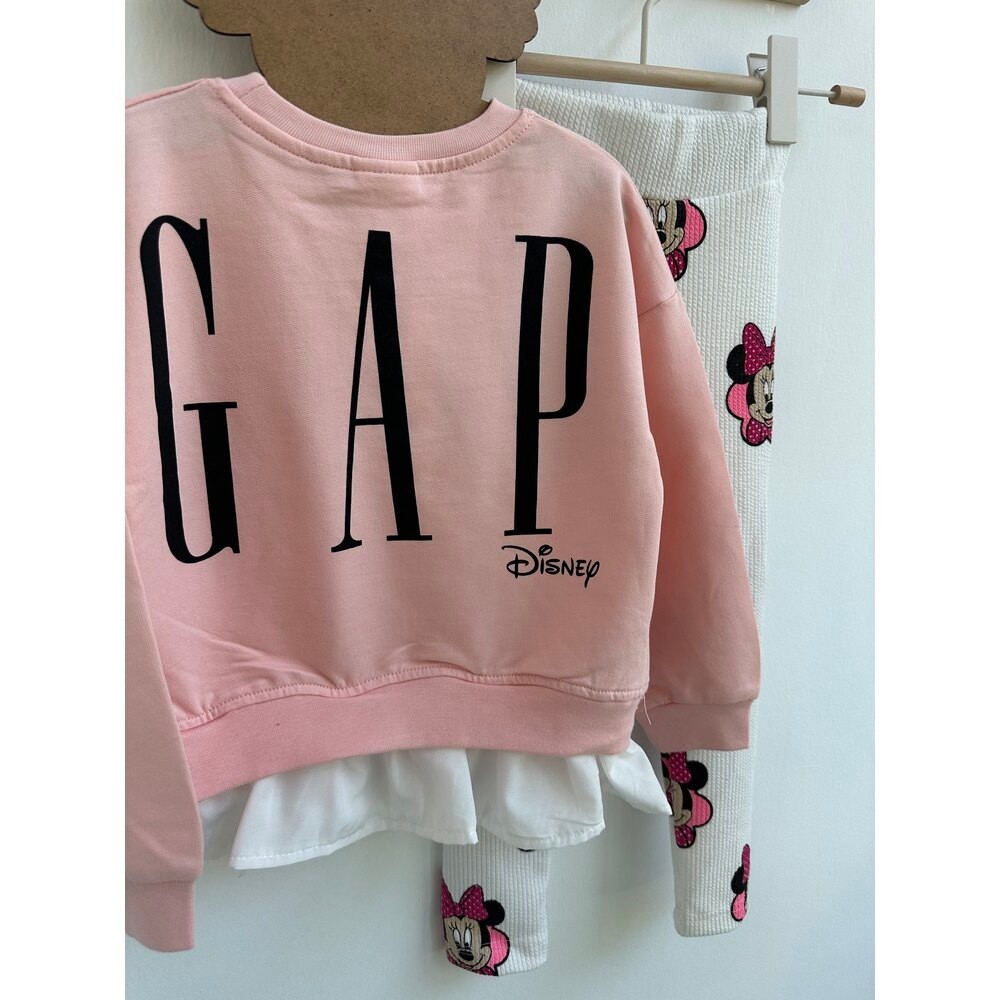 Gap Disney minnie kız çocuk tayt takım