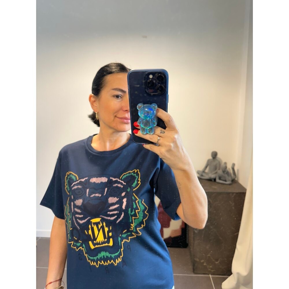 Kenzo navy big tiger çocuk Tshirt