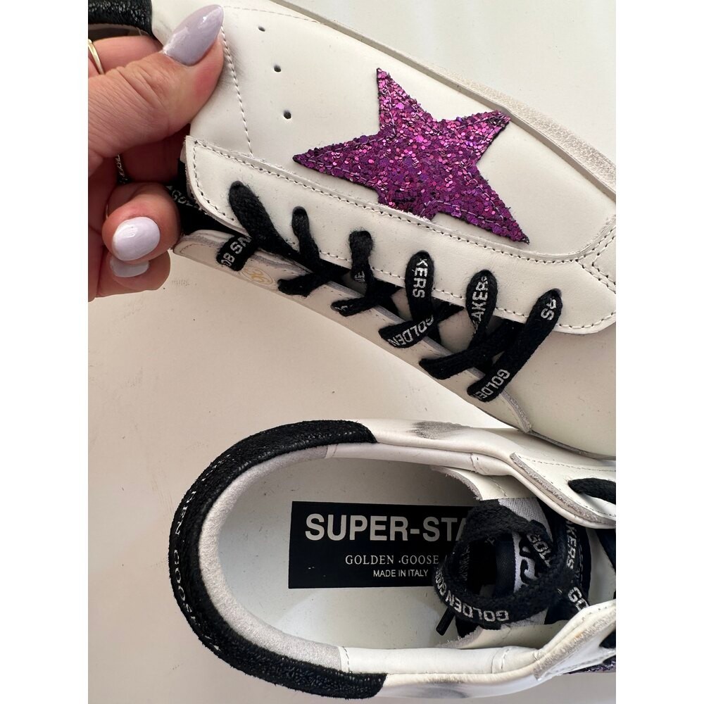 GG purple star Kadin sneaker ayakkabı