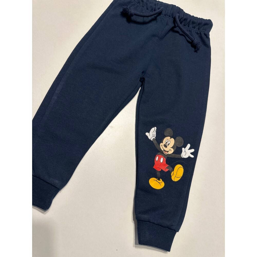 Disney Mickey mouse lacivert bebek eşofman alt