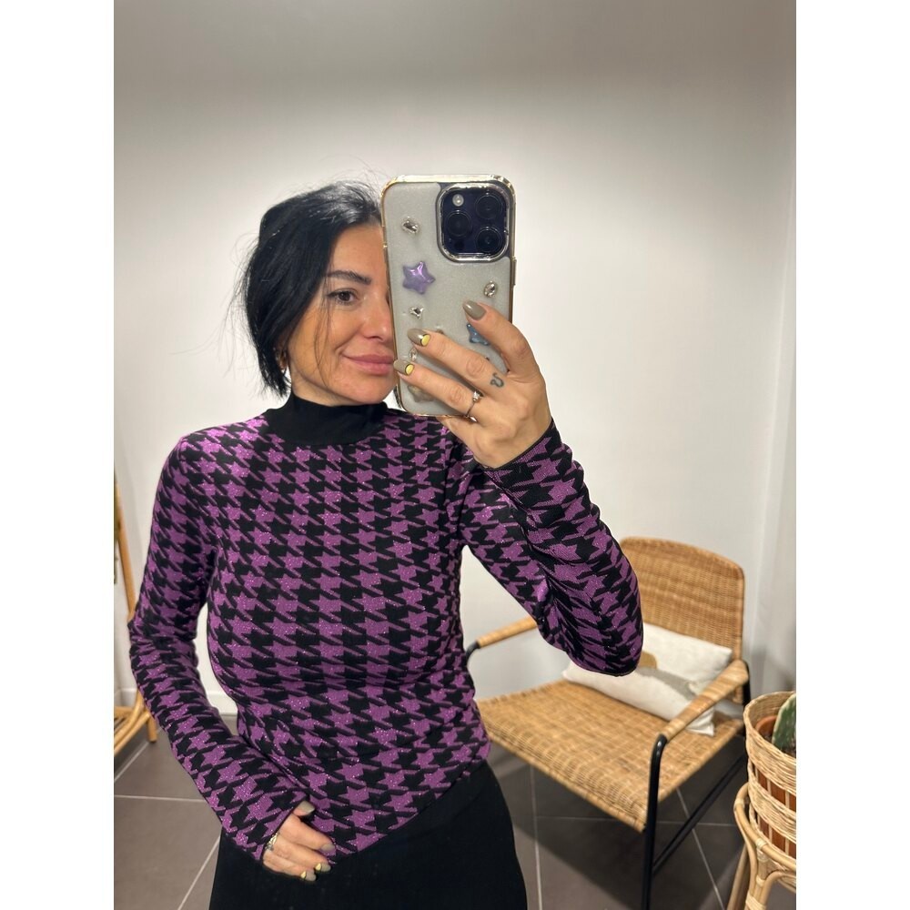 River island houndstooth Kadin kazak