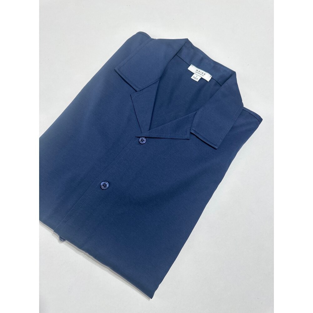 Reiss indigo polo yaka erkek gömlek