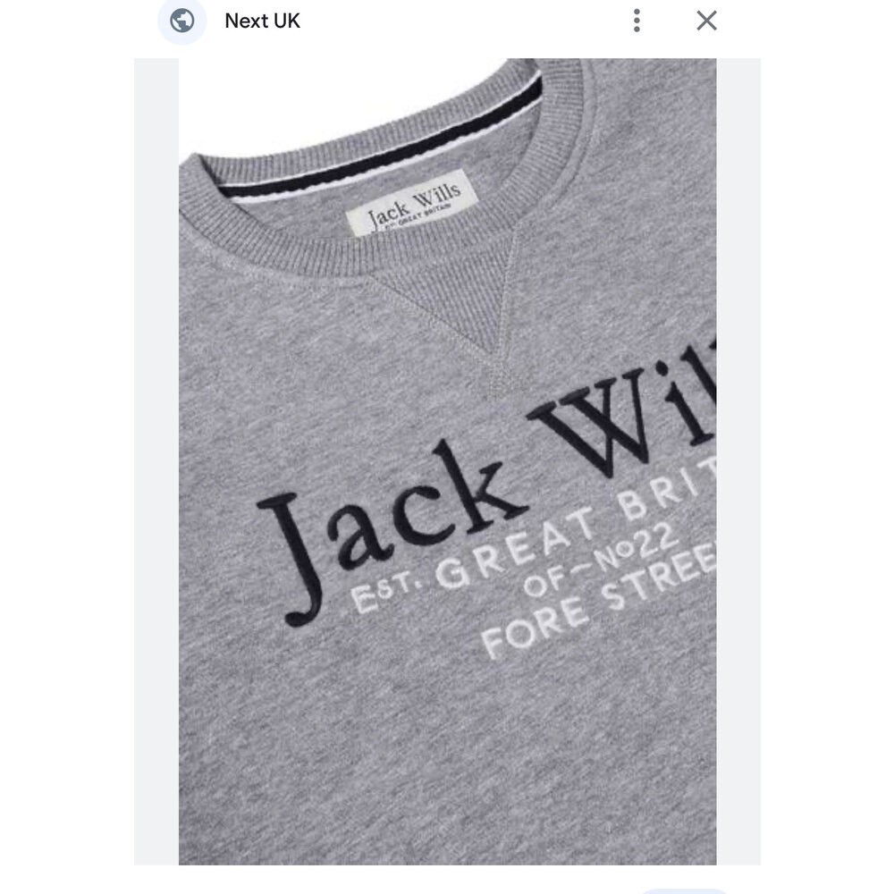 Jack Wills erkek Sweatshirt