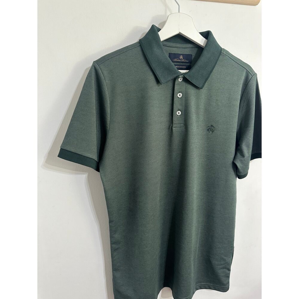 Brook Brothers yesil erkek polo Tshirt