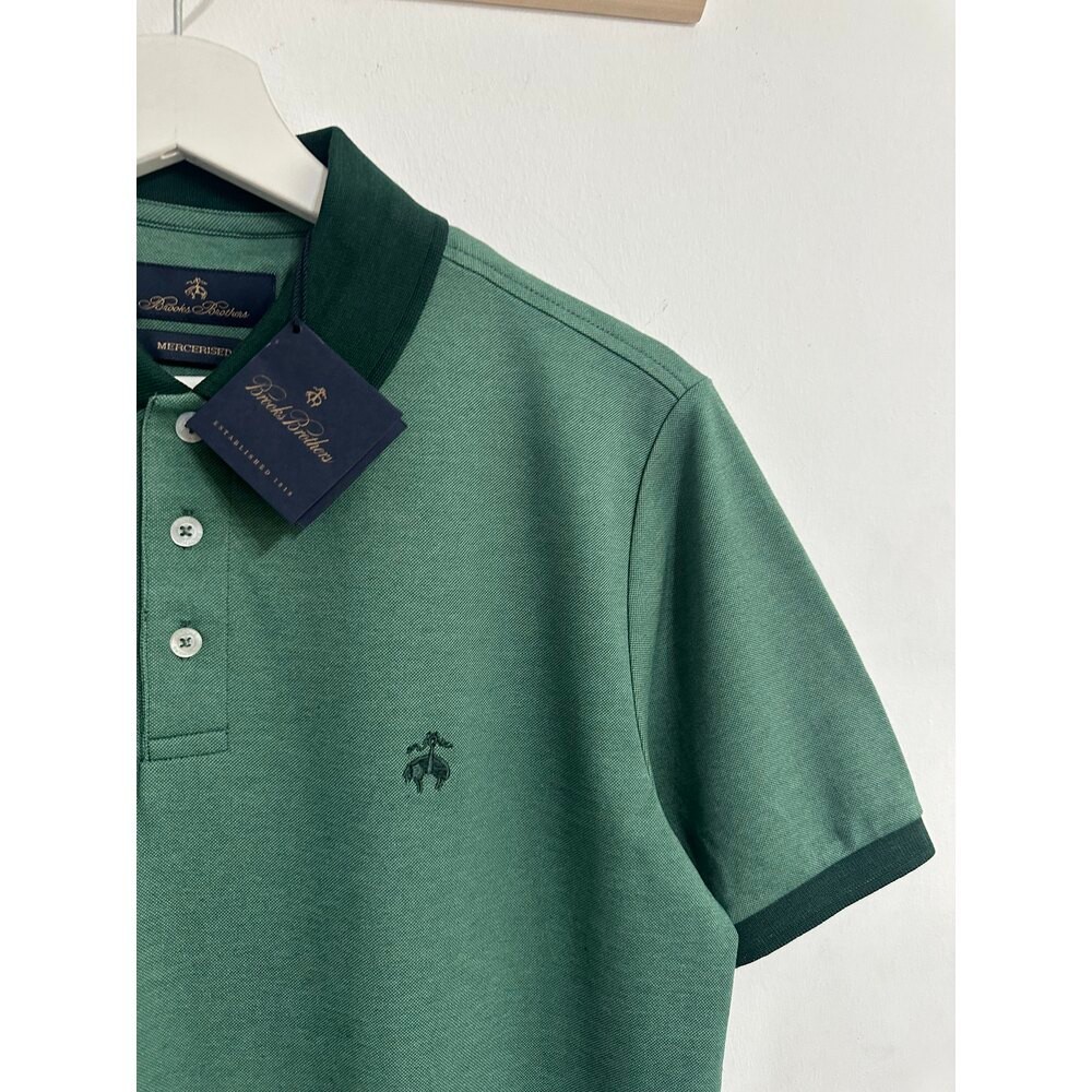 Brooks Brothers yesil erkek polo Tshirt