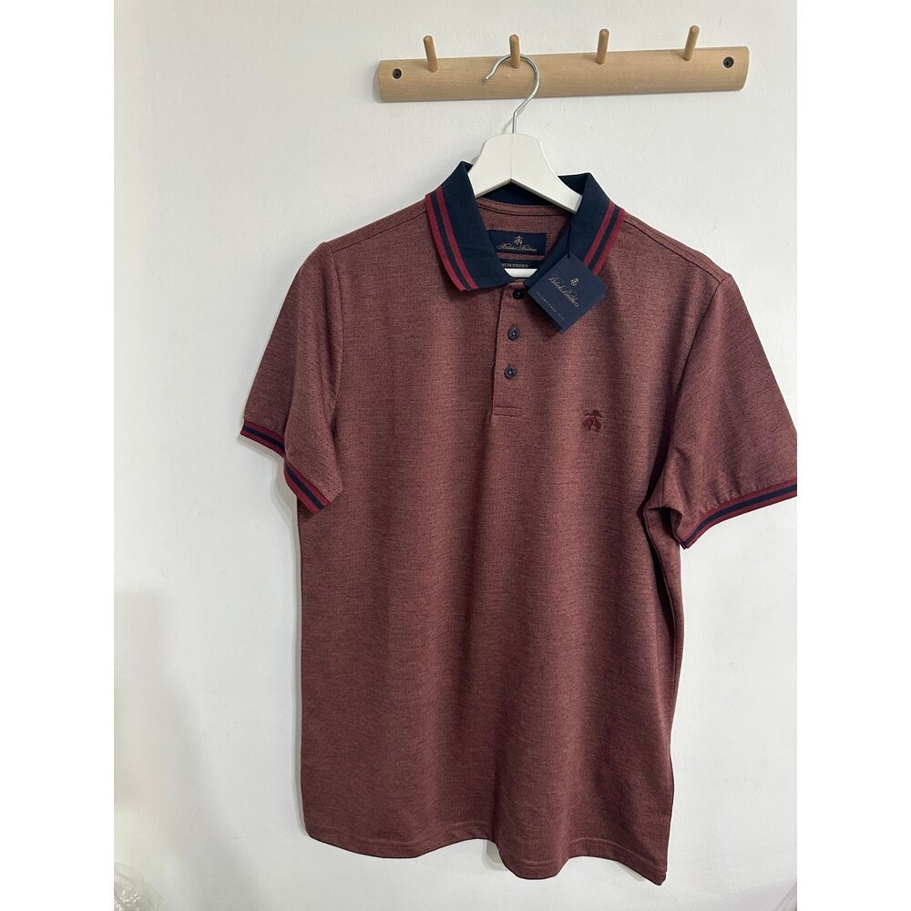 Brooks Brothers bordo erkek Polo Tshirt