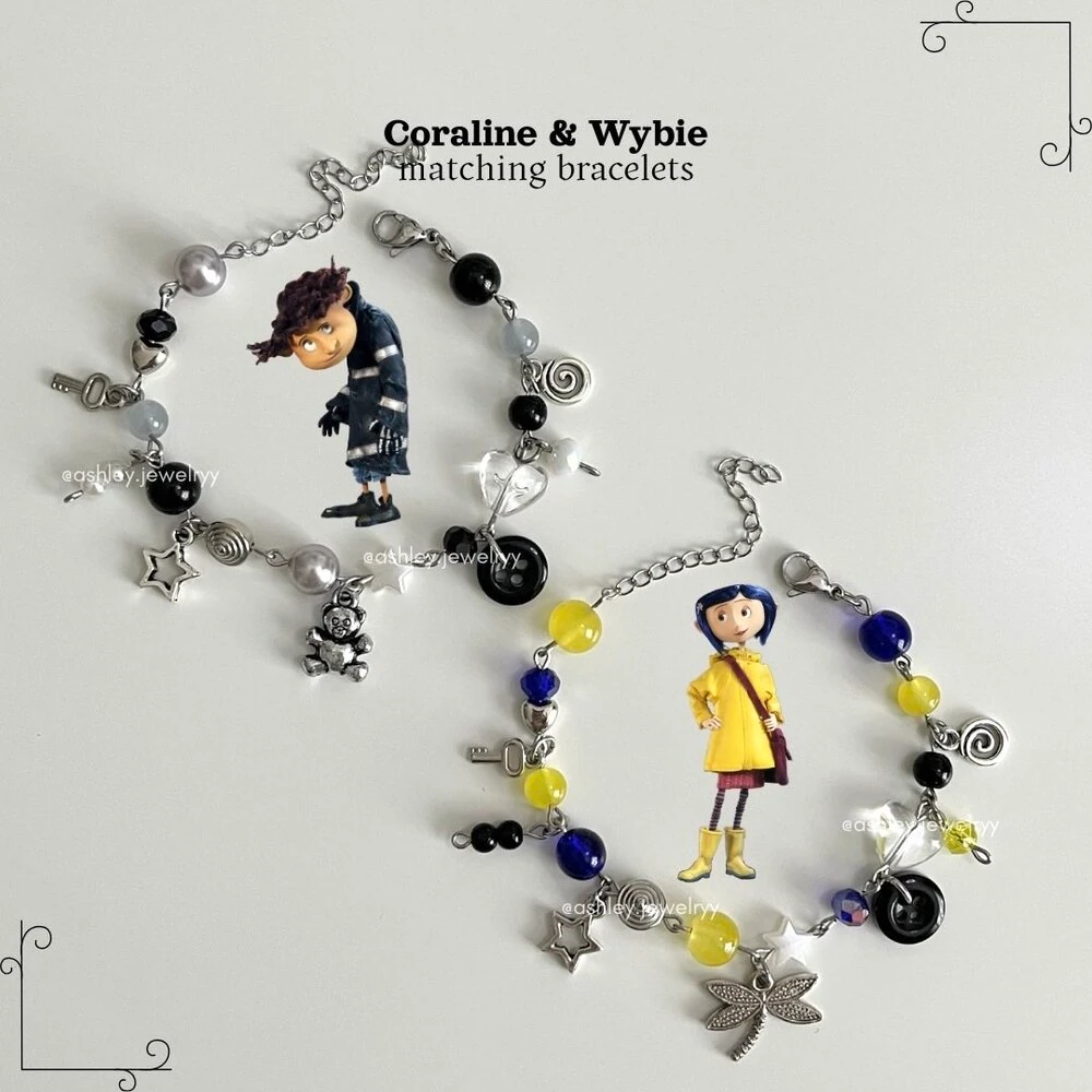 Coraline &  Wybie Matching Bileklikler