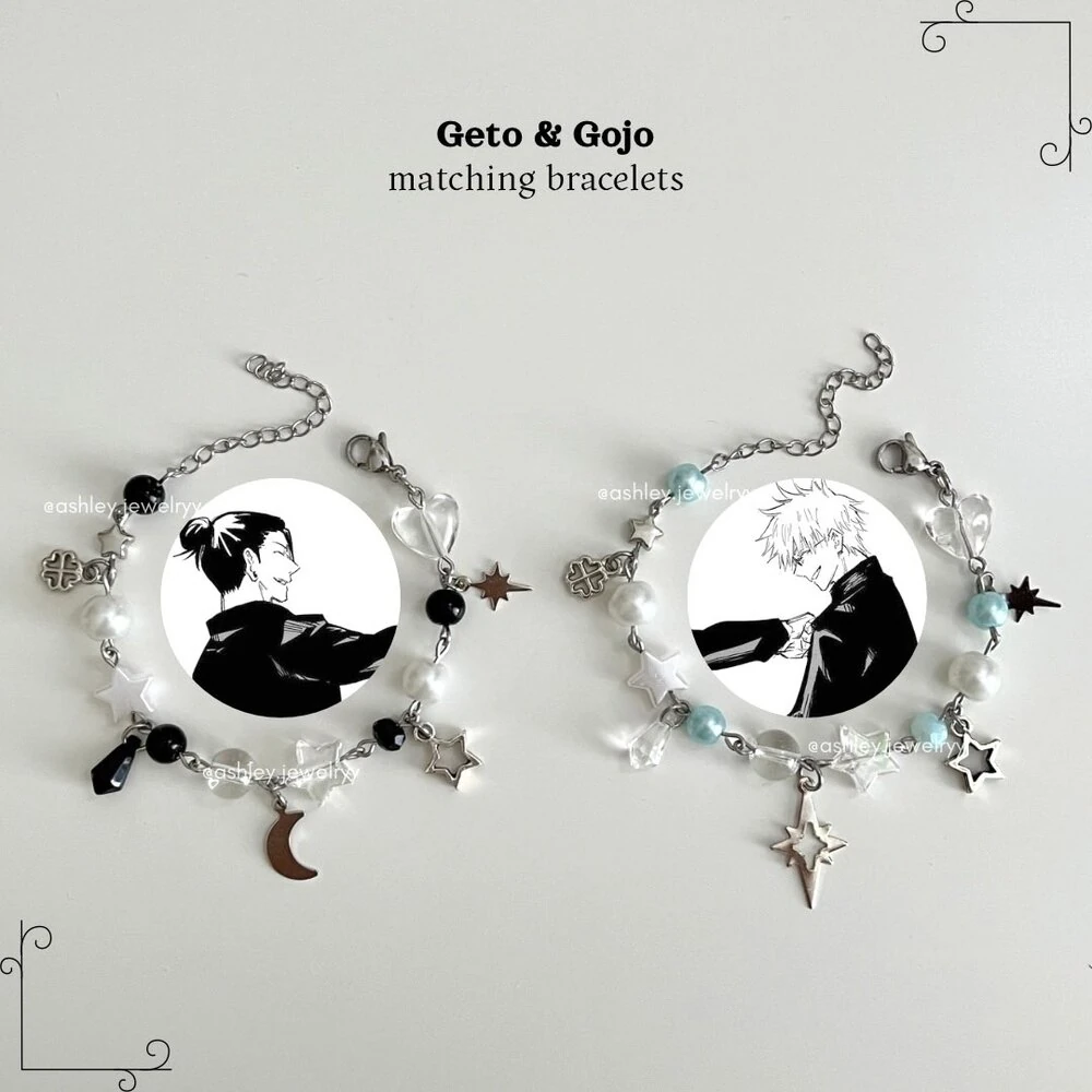 Gojo & Geto Matching Bileklikler
