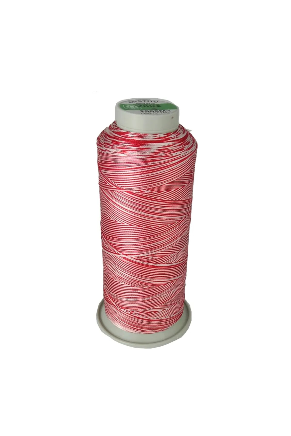 Makine Nakış Ipliği  (floş-suni Ipek) 150x2 Kat 2808-2500m