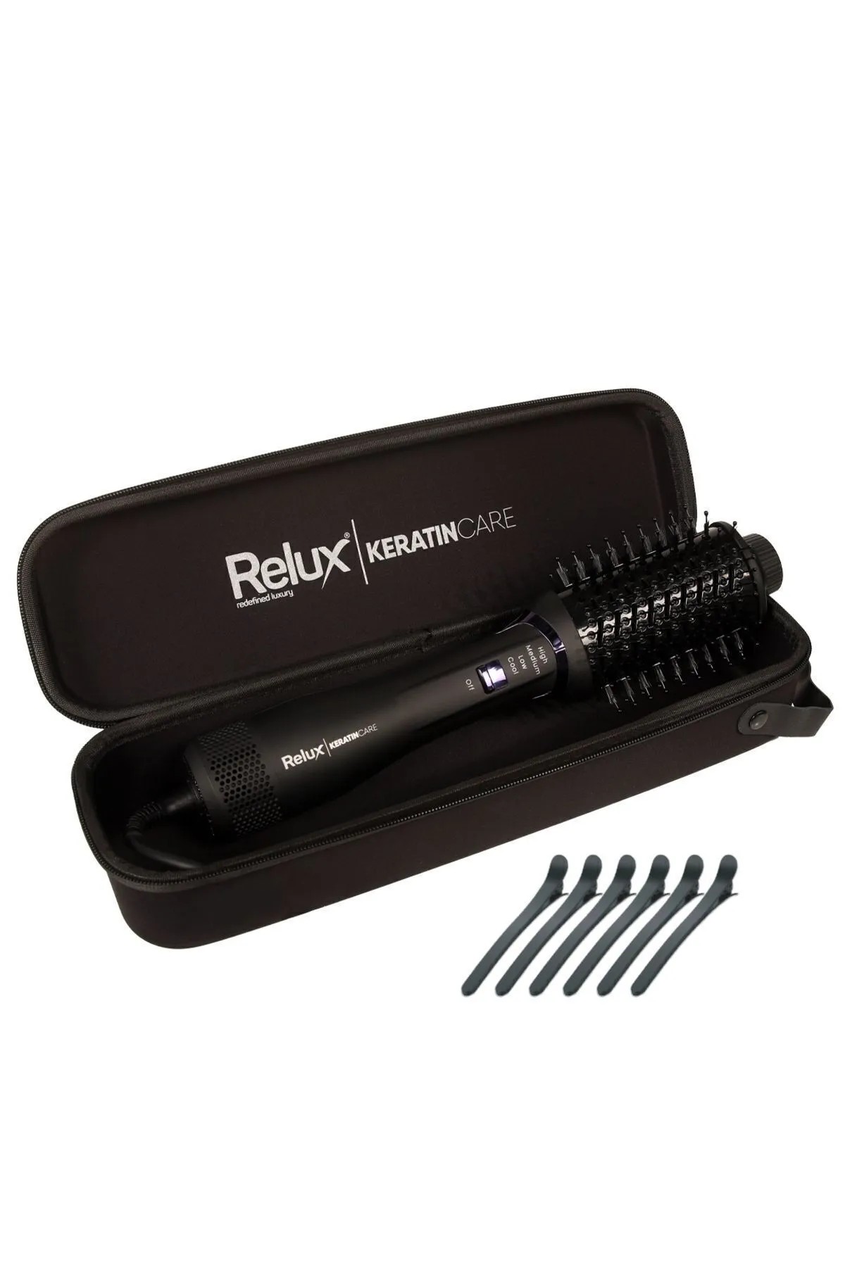 Relux As8200b Keratincare Iyonik Hacimlendirici Ve Şekillendirici Saç Kurutma Makinesi- 1200w Güç