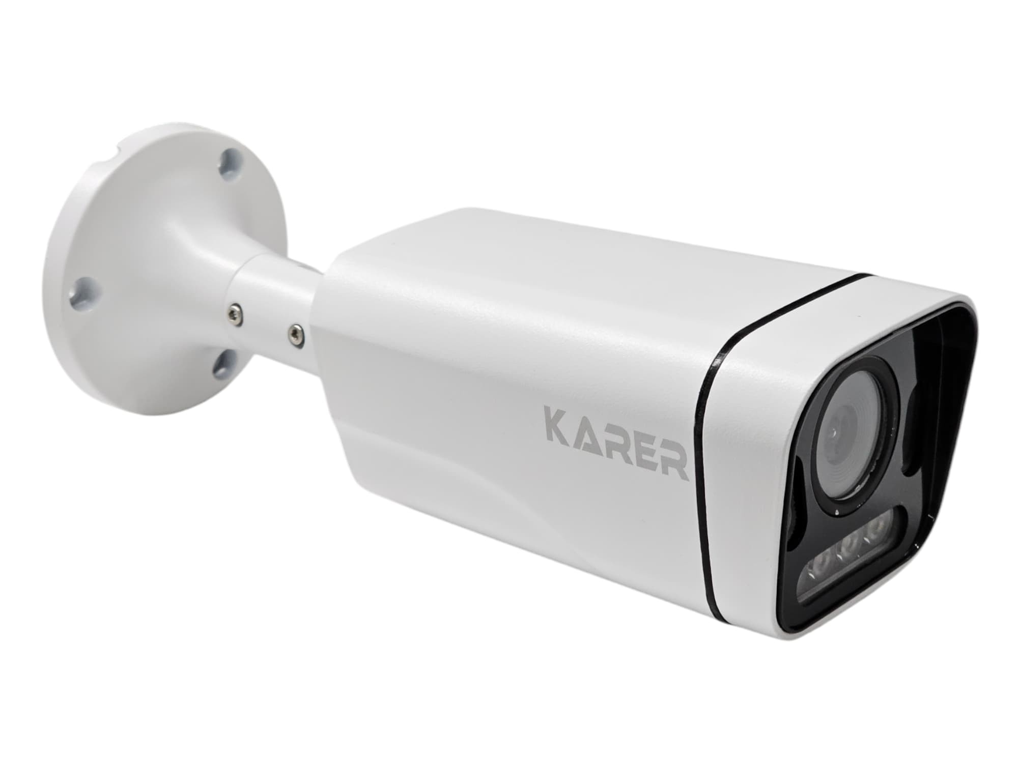 Karer Plus 8MP IP Güvenlik Kamerası | 4K UltraHD, Gece Renkli, Sesli Kayıt, Dış Mekan