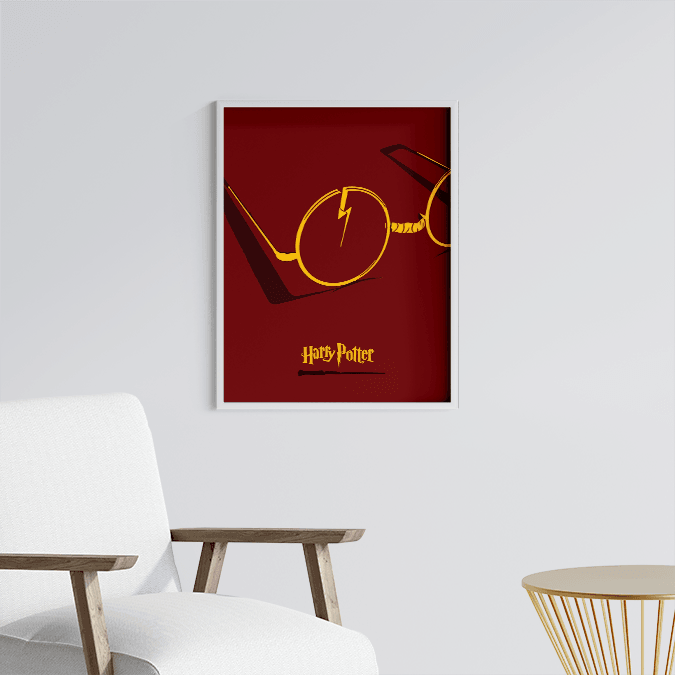 Harry Potter Çerçeveli Tablo