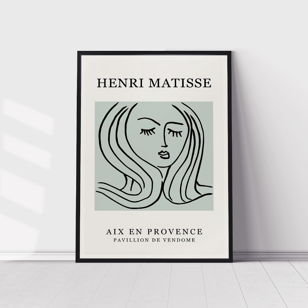 Henri Matisse Aix En Poster