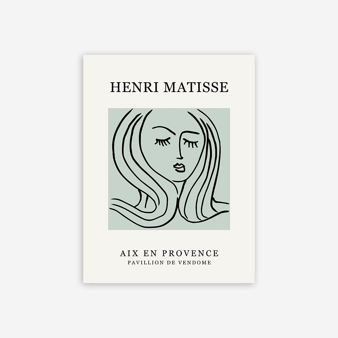 Henri Matisse Aix En Poster