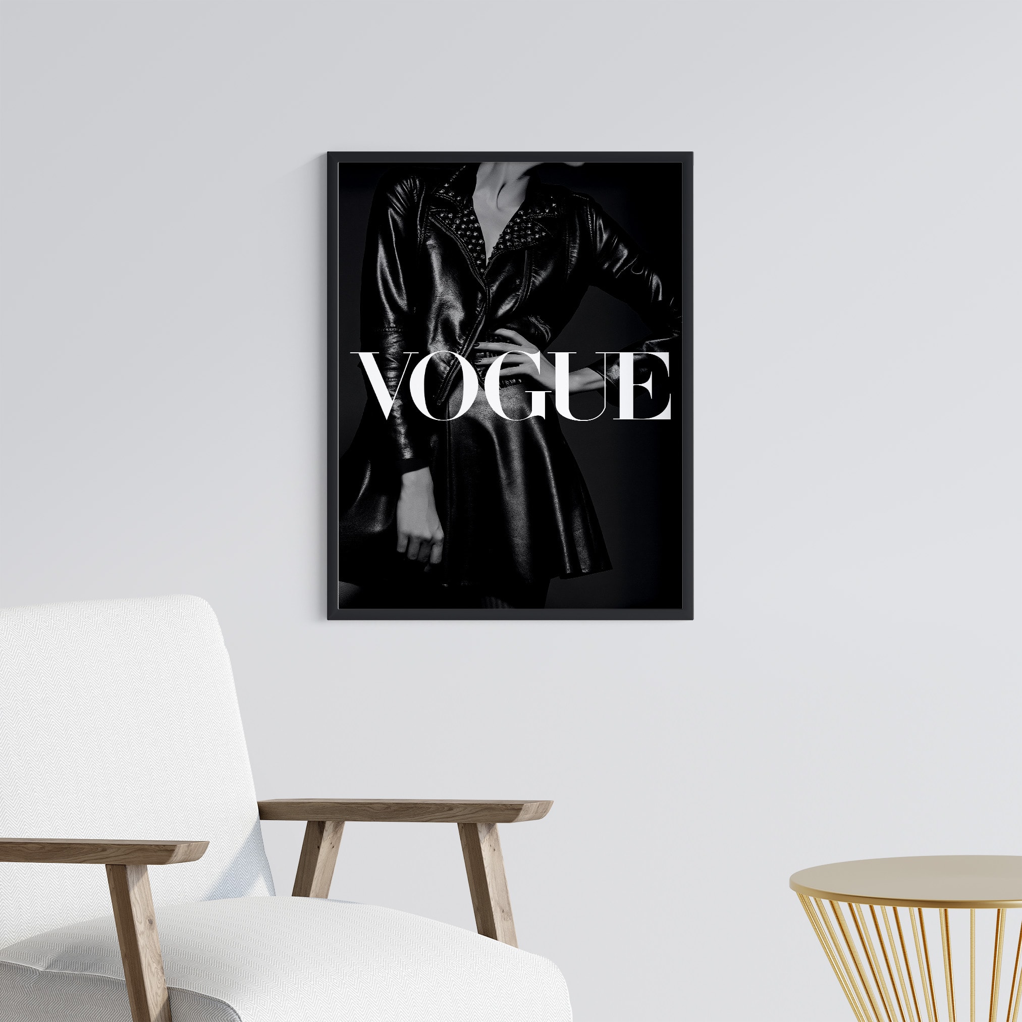 Vogue Çerçeveli Tablo