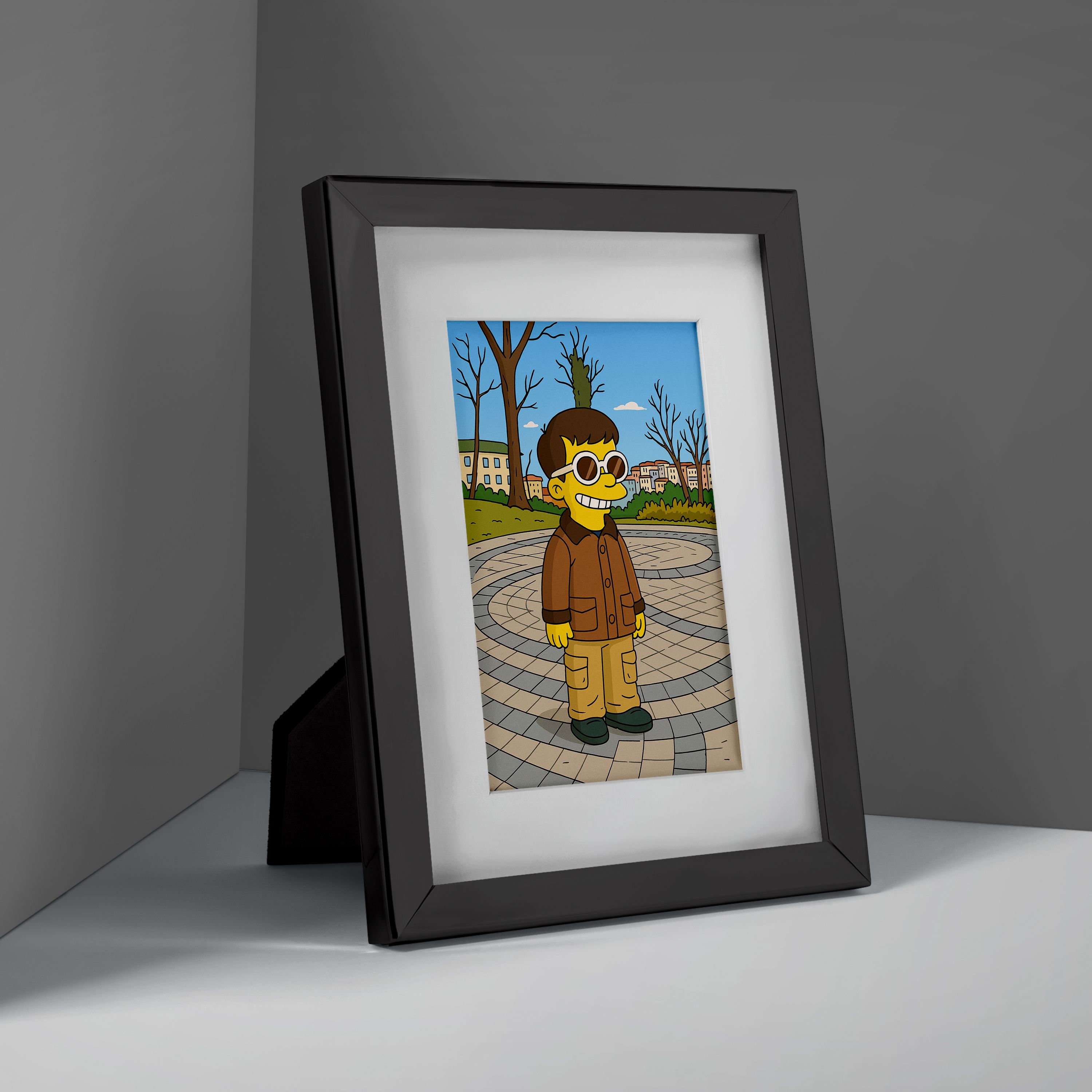 Sararma Vakti – Simpsons Tarzı Karikatür