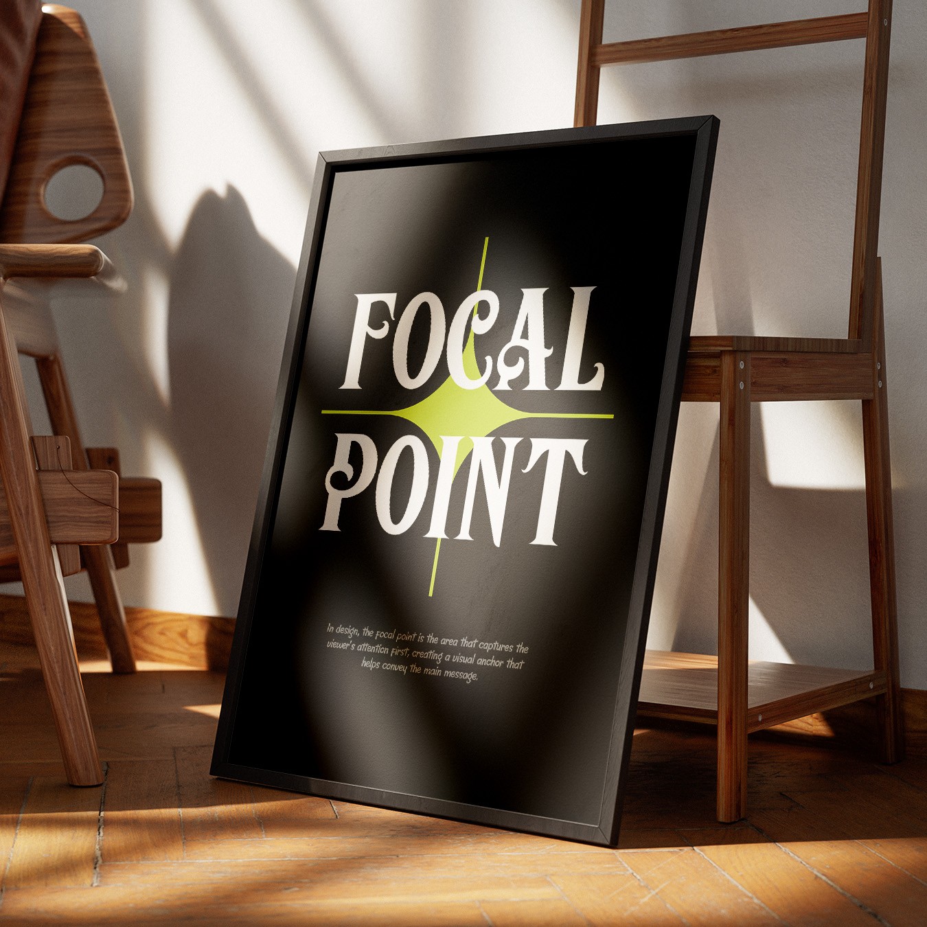 Focal Point Çerçeveli Tablo
