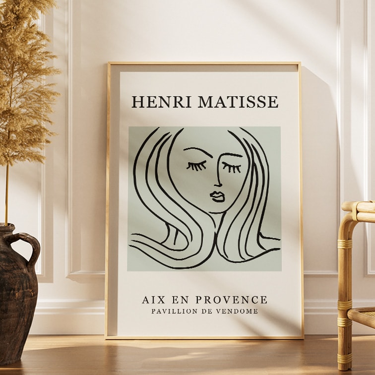 Henri Matisse Aix En Poster