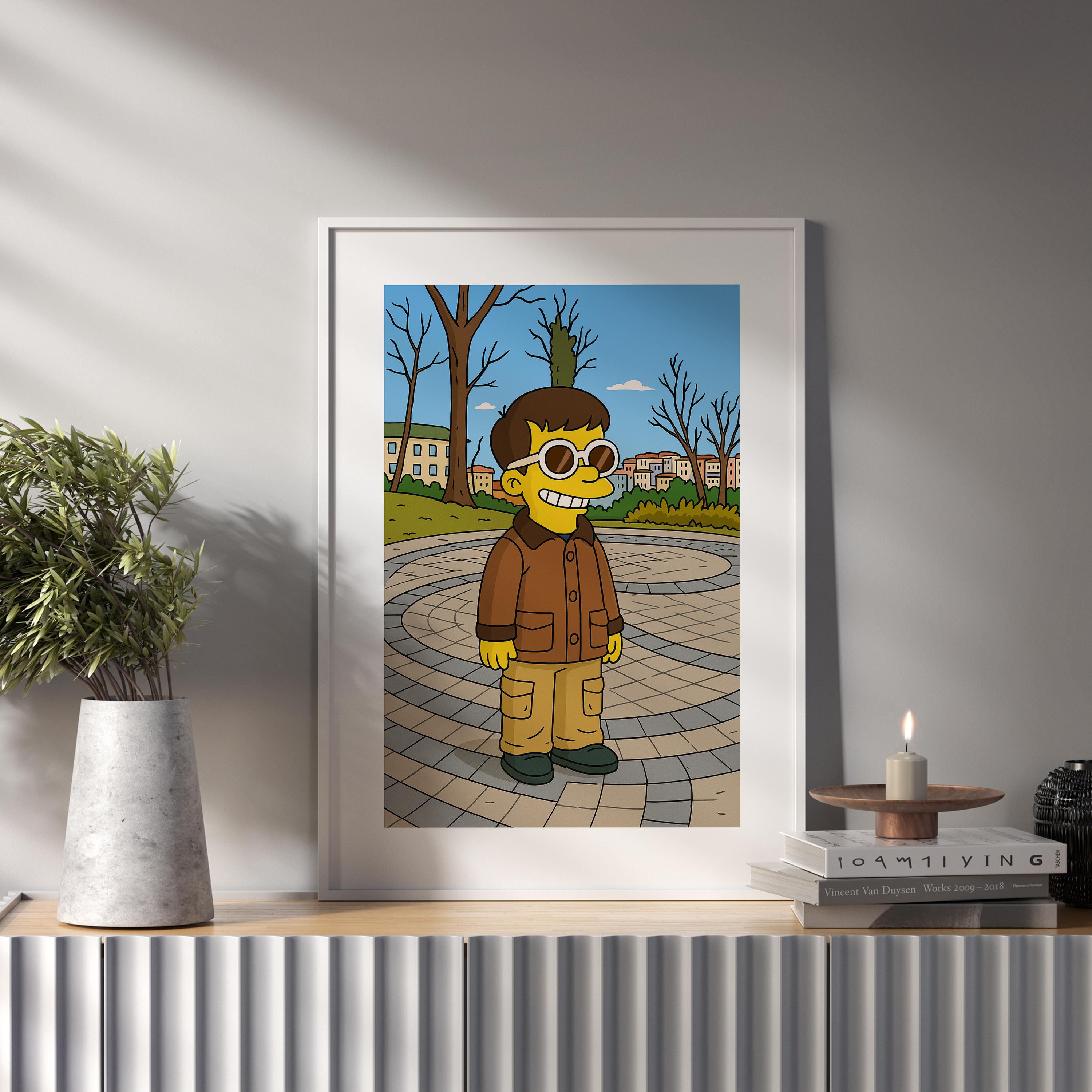 Sararma Vakti – Simpsons Tarzı Karikatür