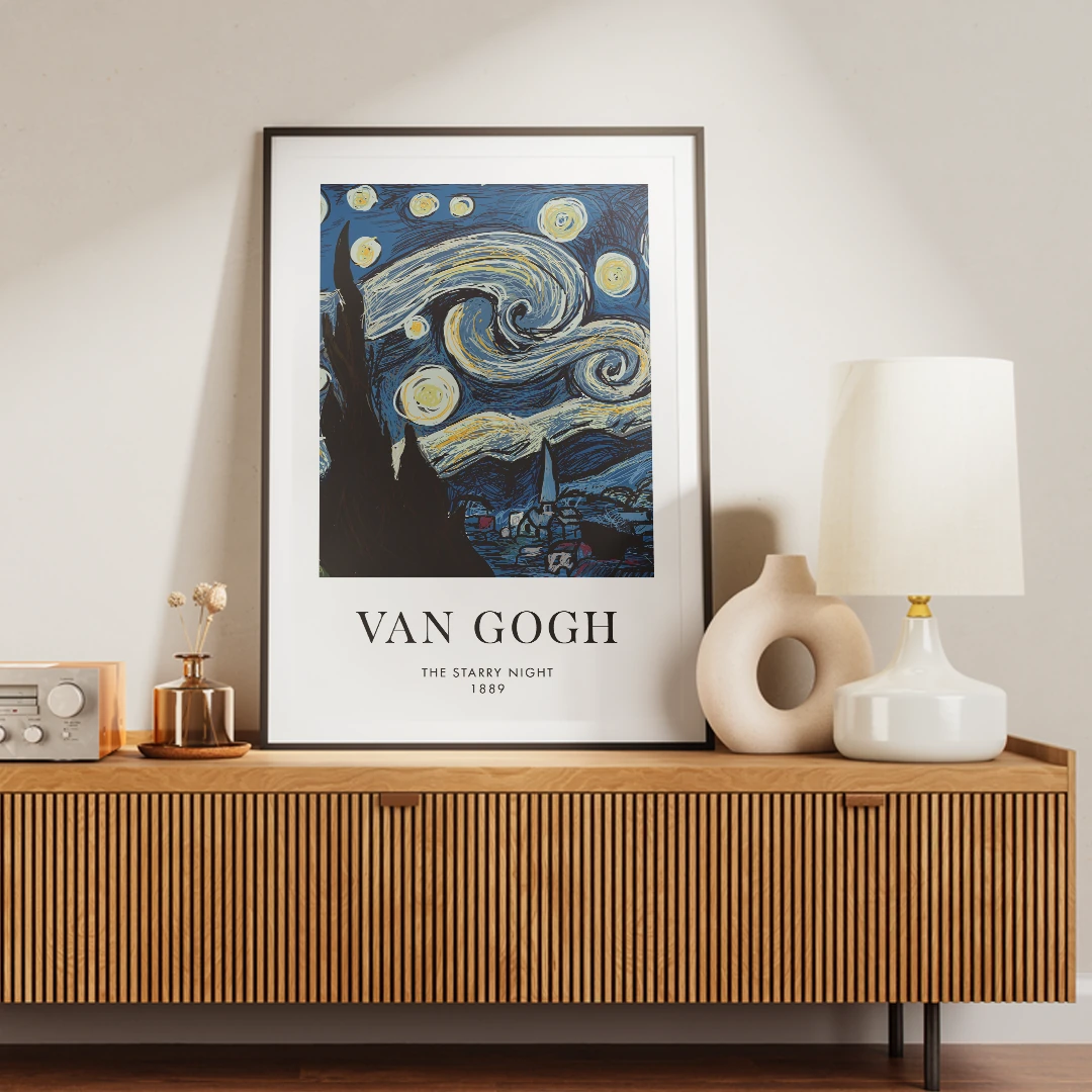 Van Gogh Starry Poster