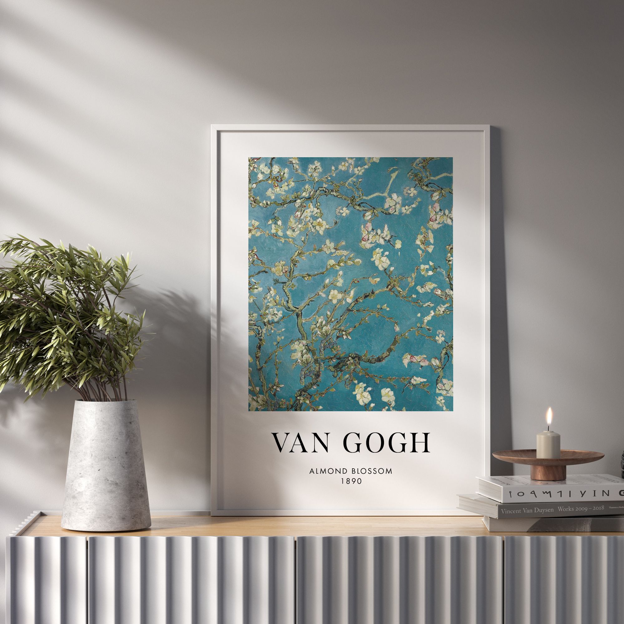 Van Gogh Almond Çerçevesiz Poster
