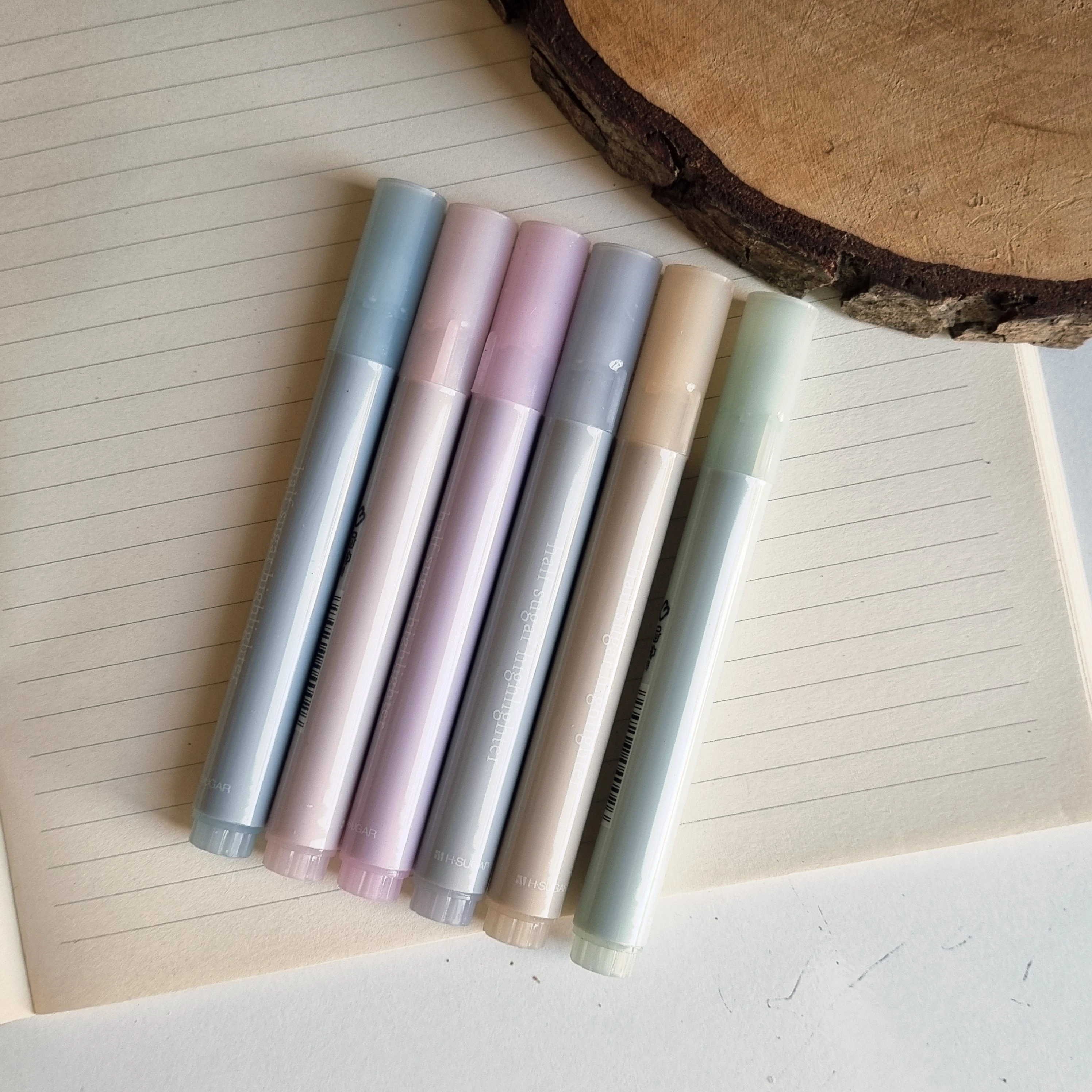 Pastel Renk 6'lı Highlighter Kalem