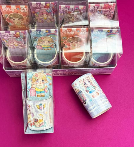 4,5 Cm Genişliğinde Kawaii Desenli Bant