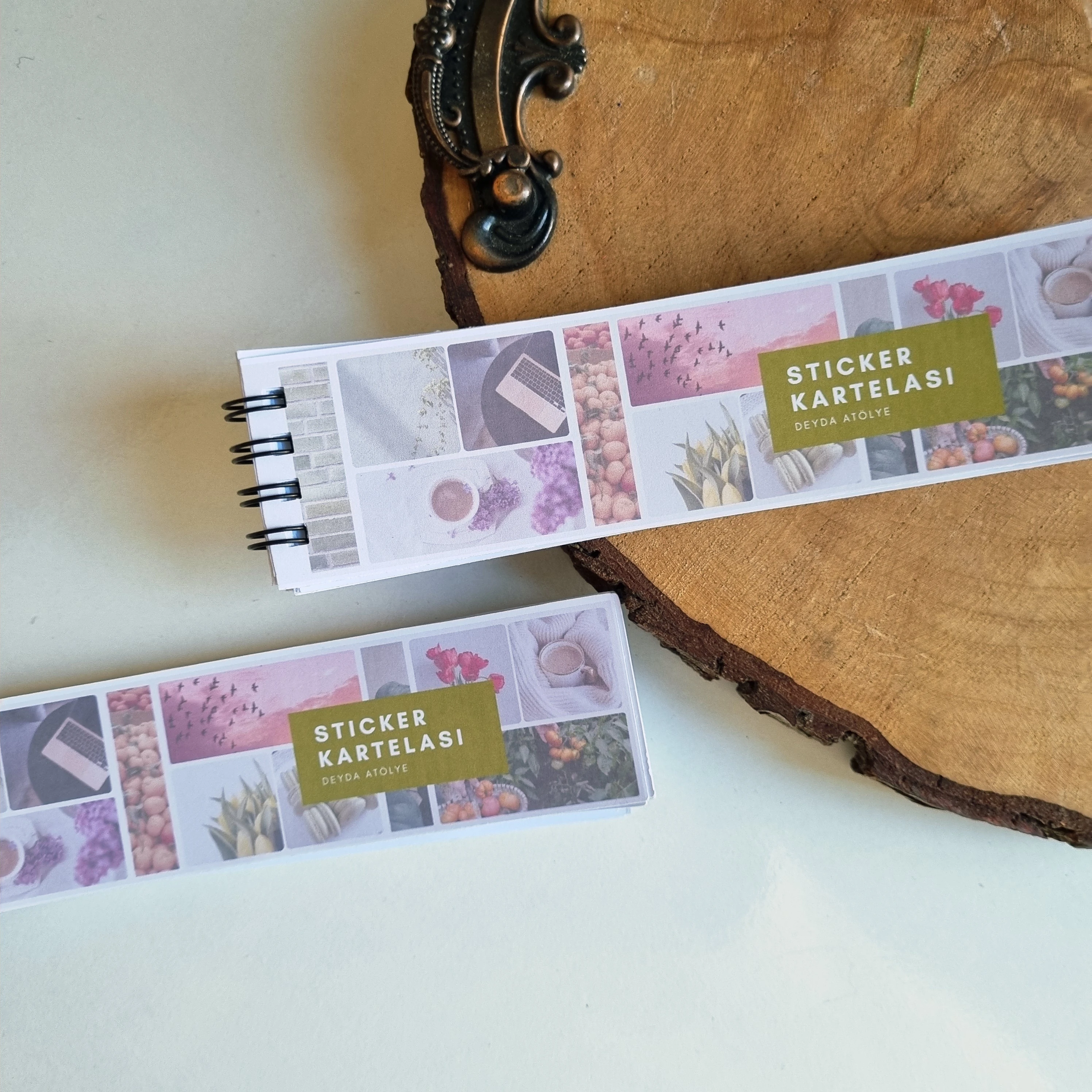 Renk Renk Sticker Kartelası