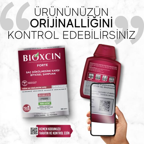Bioxcin Forte Yoğun Saç Dökülmesine Şampuan 300 Ml