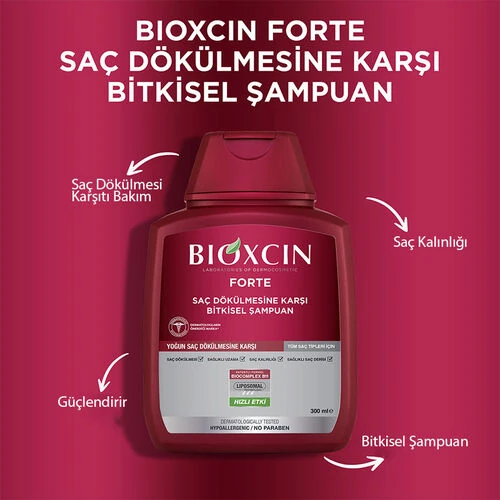 Bioxcin Forte Şampuan 3Al 2Öde 3