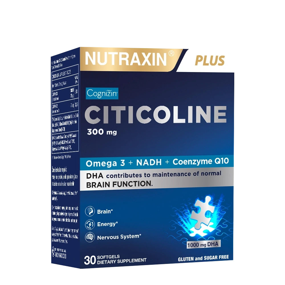 Nutraxin Citicoline 300 mg 30 Softgel